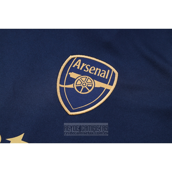 Chandal del Arsenal Manga Corta 2023-2024 Azul - Pantalon Corto
